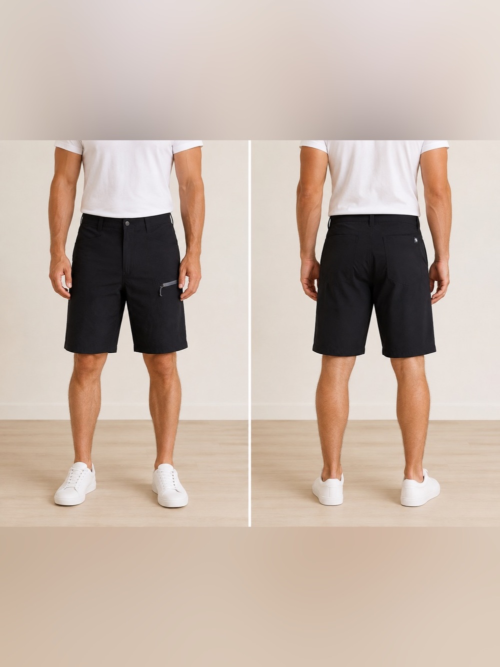 The North Face Men's Black Stretch Hiking/Performance Shorts Size 40 Regular
